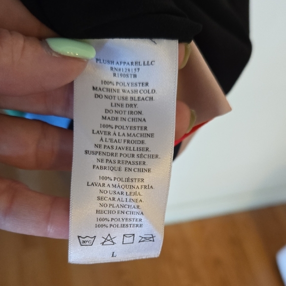 Lush Multicolor Striped Robe - Picture 5 of 5